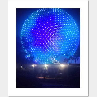 EPCOT BALL Posters and Art